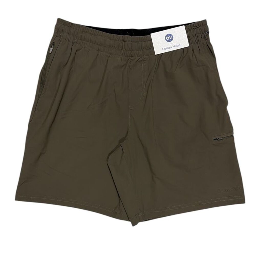 Canteen - Outdoor Voices Men's Classic Fit Moisture Wicking 3 Pocket HiFlex Shor
